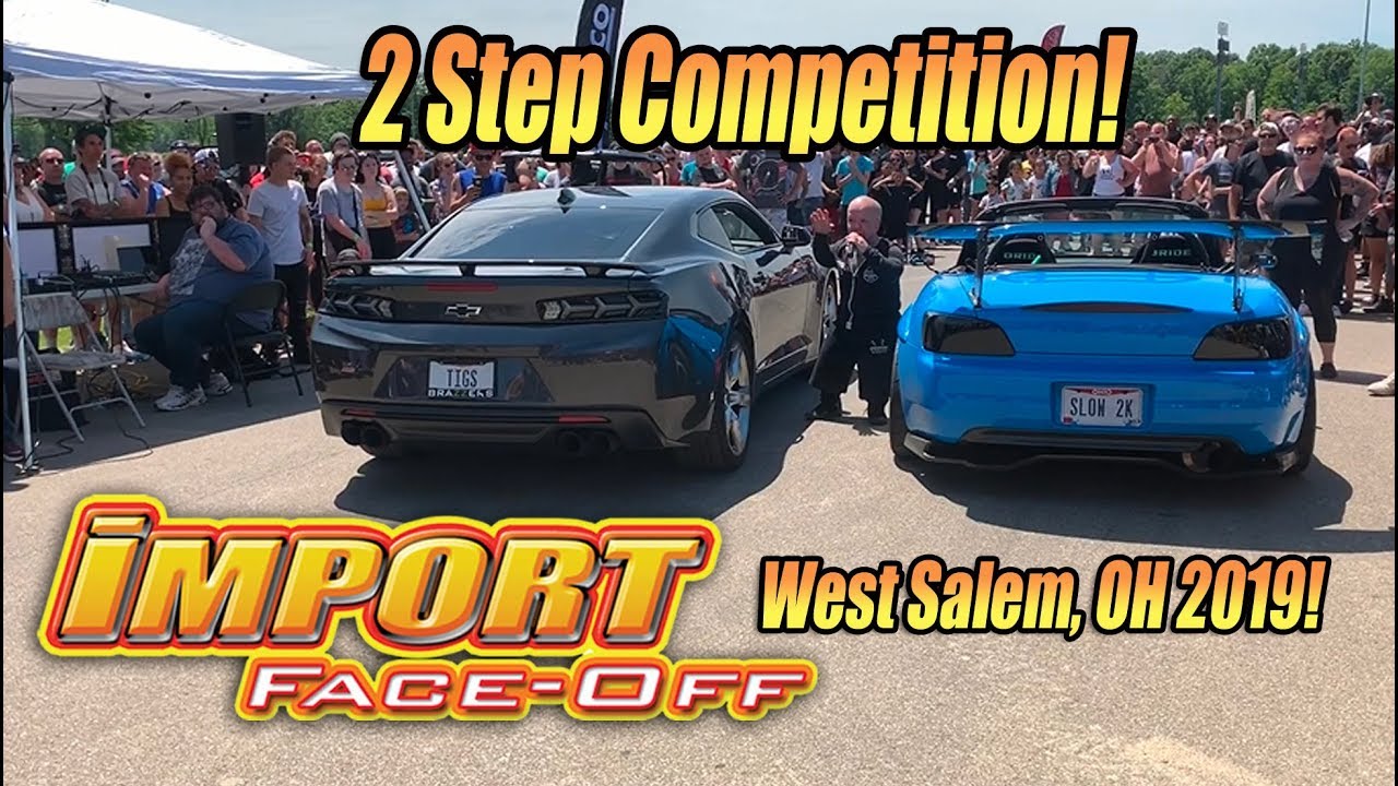 2 Step Competition Camaro vs S2000 vs Civic vs VW vs Mustang at Import