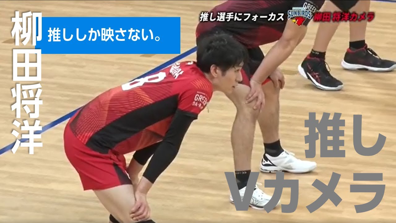 Vリーグ公式】推しカメラ #サントリーサンバーズ #柳田将洋 選手だけに