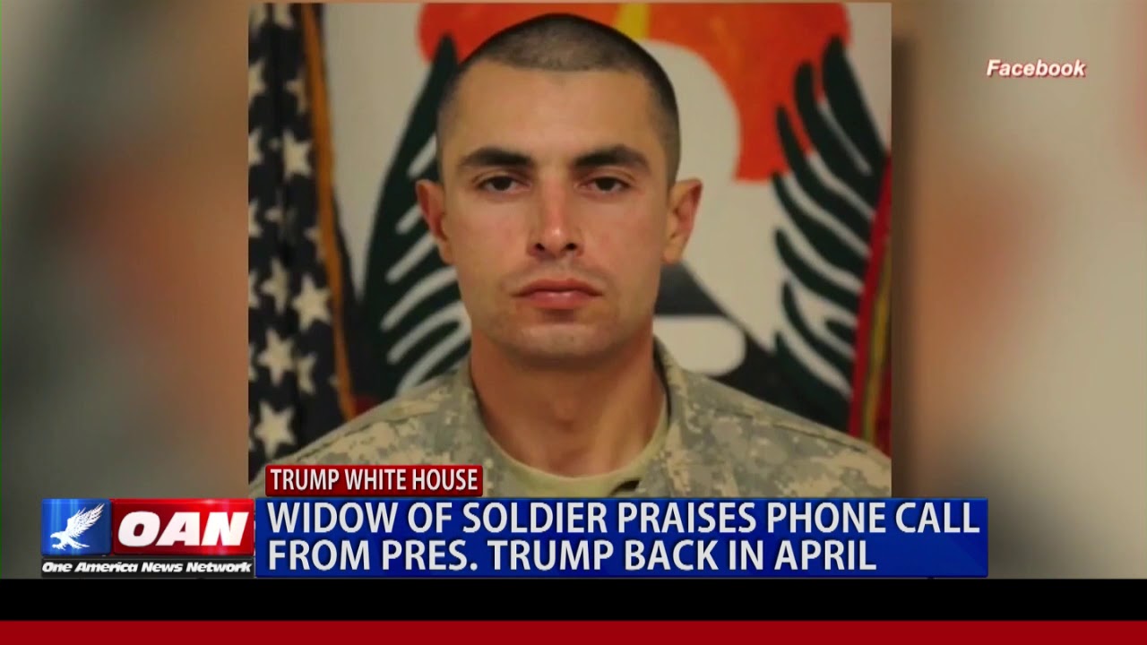 Soldier's Widow Releases April Phone Call with Pres. Trump