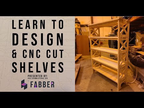 Using SketchUp and Fabber to make a shelf