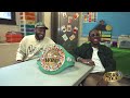 Went to visit Bruce Shu Shu Carrington in Brownsville Brooklyn after winning belt at MSG