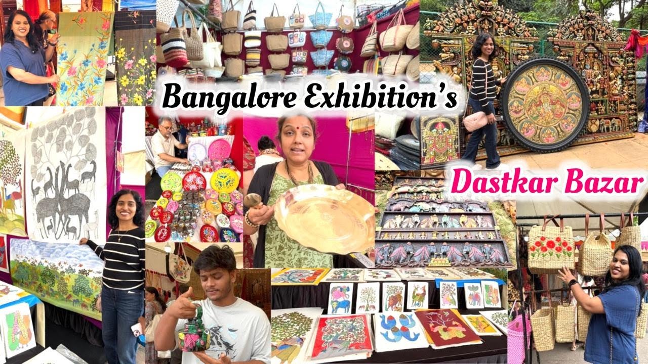 Dastkar Bazar Bangalore 2025 | Freedom Park | Textiles Jewellery  Home Decor and more