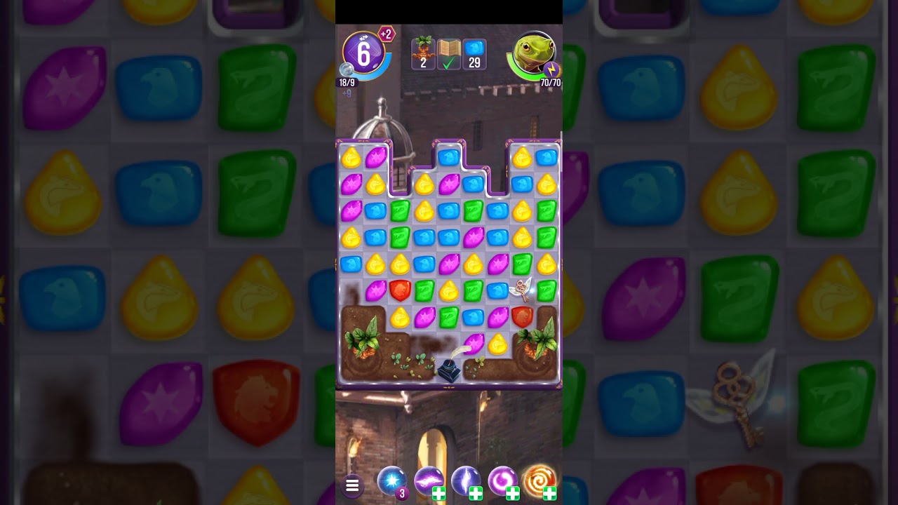 Harry Potter: Puzzles & Spells level 1069 no boosters