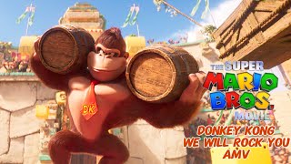 The Super Mario Bros Movie Donkey Kong AMV We Will Rock You