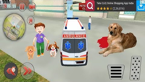 Ambulance Robot Car Transform #2 - Emergency Robot City Rescue Simulator - Android Gameplay