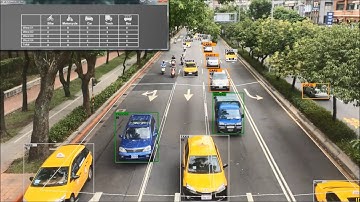 Transportation - Traffic Monitoring in a section (AI)