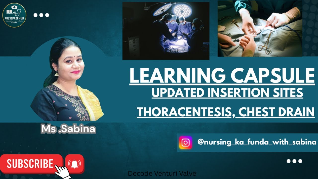 UPDATED Insertion Sites: Thoracentesis, Chest Drain, CVP Line & Pericardiocentesis| PULSEPREPHUB