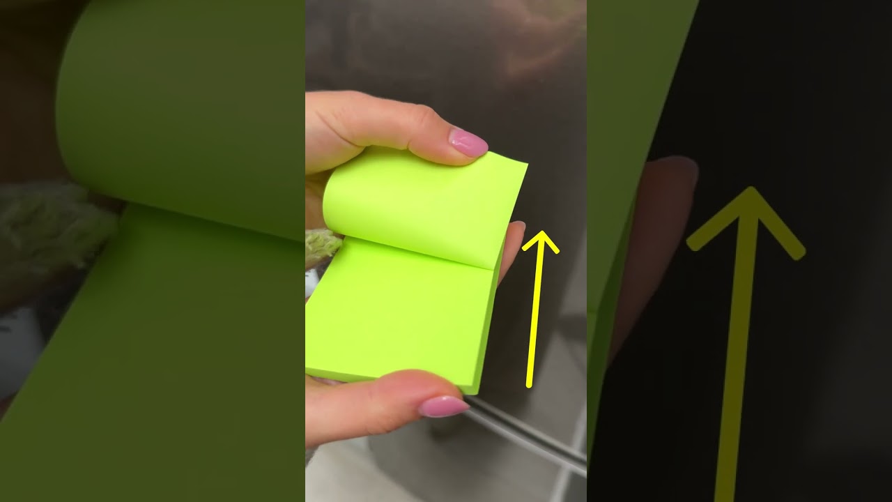 The correct way to use Post-it notes