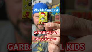 TOPPS Mystery Cards! Is it the Worldest Smallest GPK or Wacky Packages? 📦 #topps