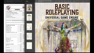 PT1 Chaosium Basic Roleplaying With Ker Nethelas  Dungeon