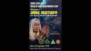 DESA SIDOREJO PAGELARAN BESHOLAWAT DALAM RANGKA MEMPERINGATI MAULID NABI MUHAMMAD SAW