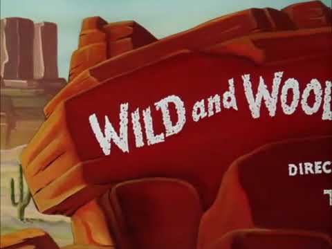 Tex Avery Droopy - Wild And Woolfy 1945.1953 Release Titles Intro 