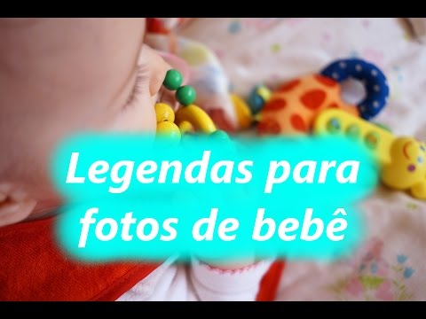 Vídeo: Como Legendar Fotos De Bebês