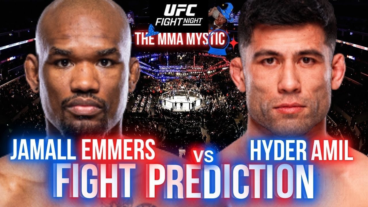 Jamall Emmers vs Hyder Amil Prediction & Breakdown | UFC Fight Night Vegas 111