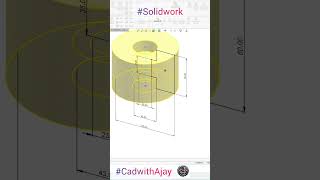 Drive Pulley Design in SolidWorks | Step Pulley Modeling Tutorial (Hindi)