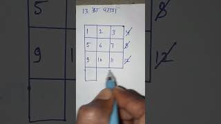 table trick of 13 #shorts #viral #mathstricks