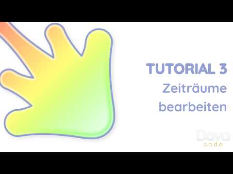 SmartDash - Tutorial 3: Zeiträume bearbeiten