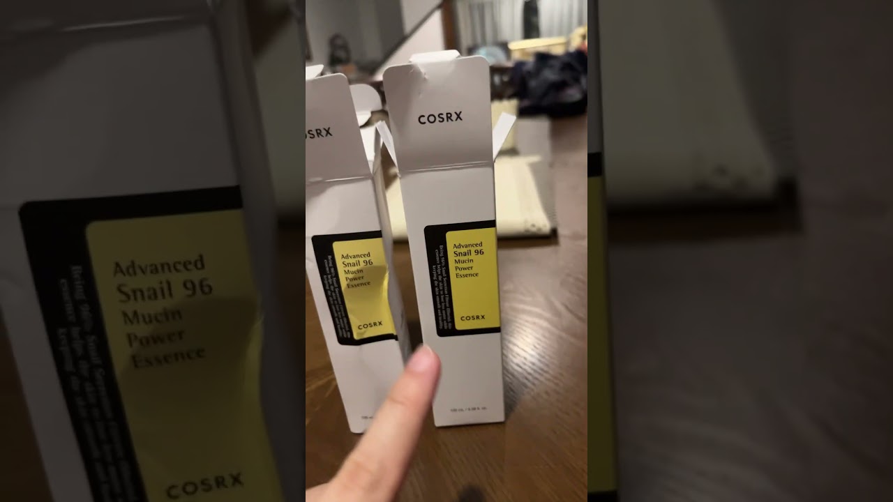 Pt 1 Real vs Fake COSRX Advanced Snail 96 Mucin Power Essence