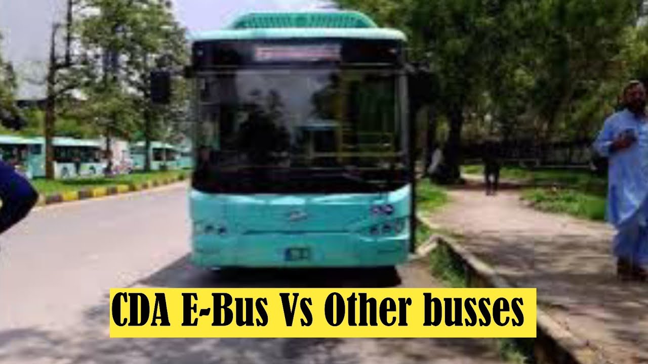 Difference between CDA electric busses and common Busses | Islamabad EV bus review video 2025