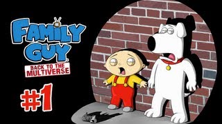 Family Guy Back to the Multiverse Walkthrough - Part 1 It's All Geek to Me Let's Play Gameplay