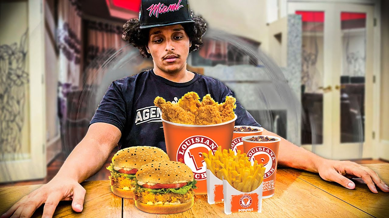 I SURVIVED BY EATING POPEYES 300 DAYS STRAIGHT...