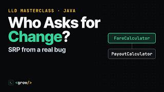 Single Responsibility Principle — Derived From a Real Bug (Java) | LLD Masterclass