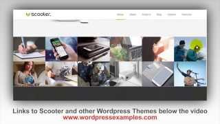 Scooter Wordpress Theme - Wordpress Theme Scooter Preview screenshot 3