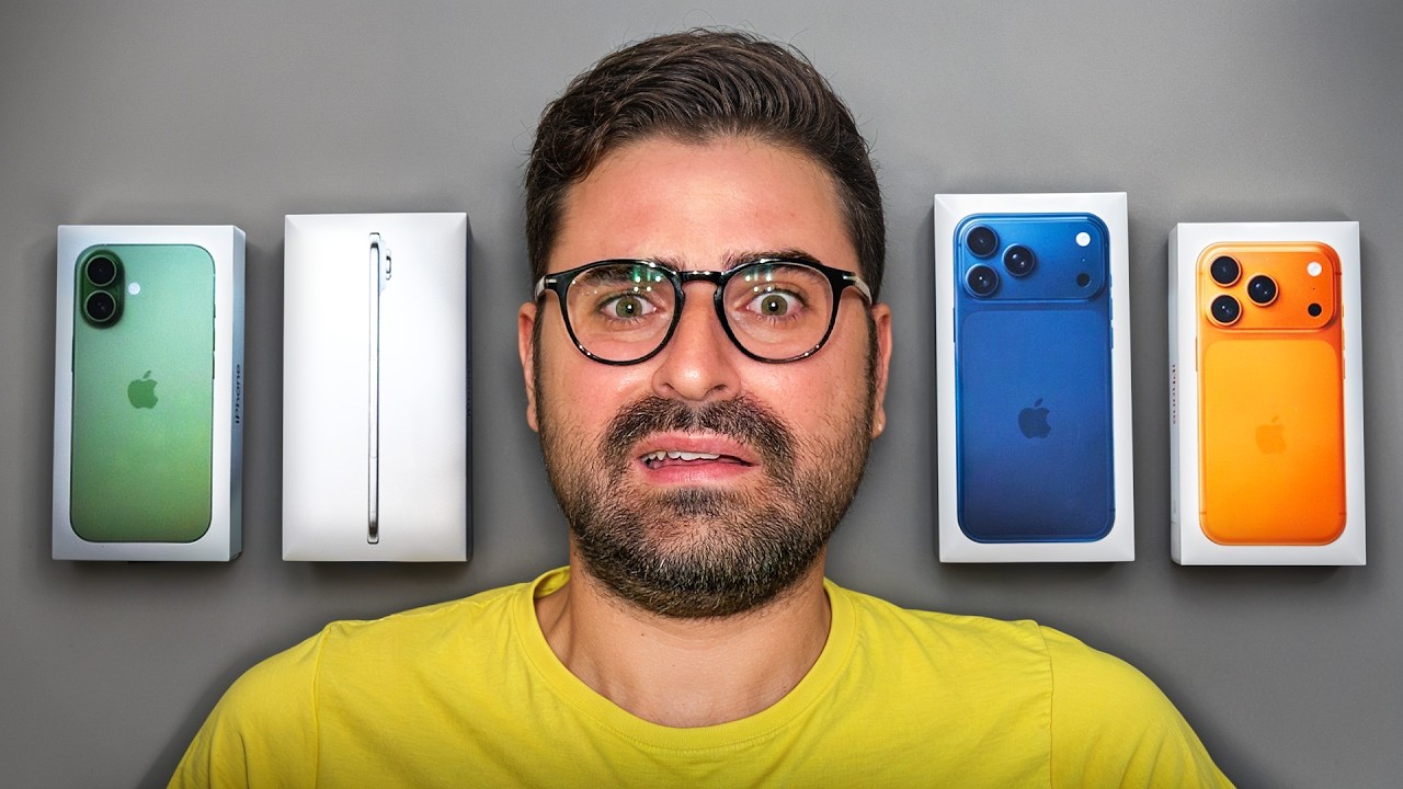 La VERITÀ che NESSUNO VI DICE sui NUOVI IPHONE 17.