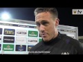 SAINTS 67 TREVISO 0 James Wilson reaction
