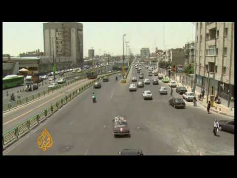 قناة الجزيرة تعود إلى شوارع طهران - 1 يوليو 2009