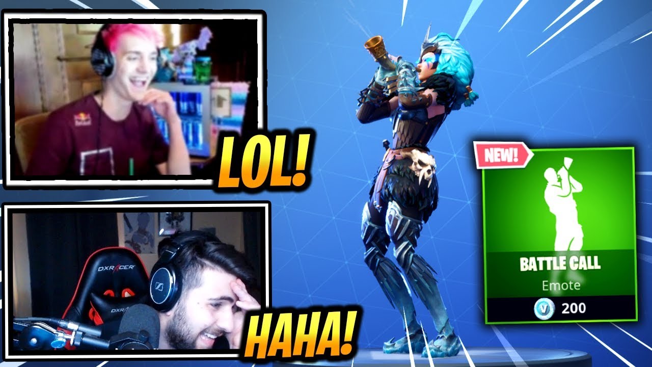 newemote battlecall fortnitebattlecall - call fortnite