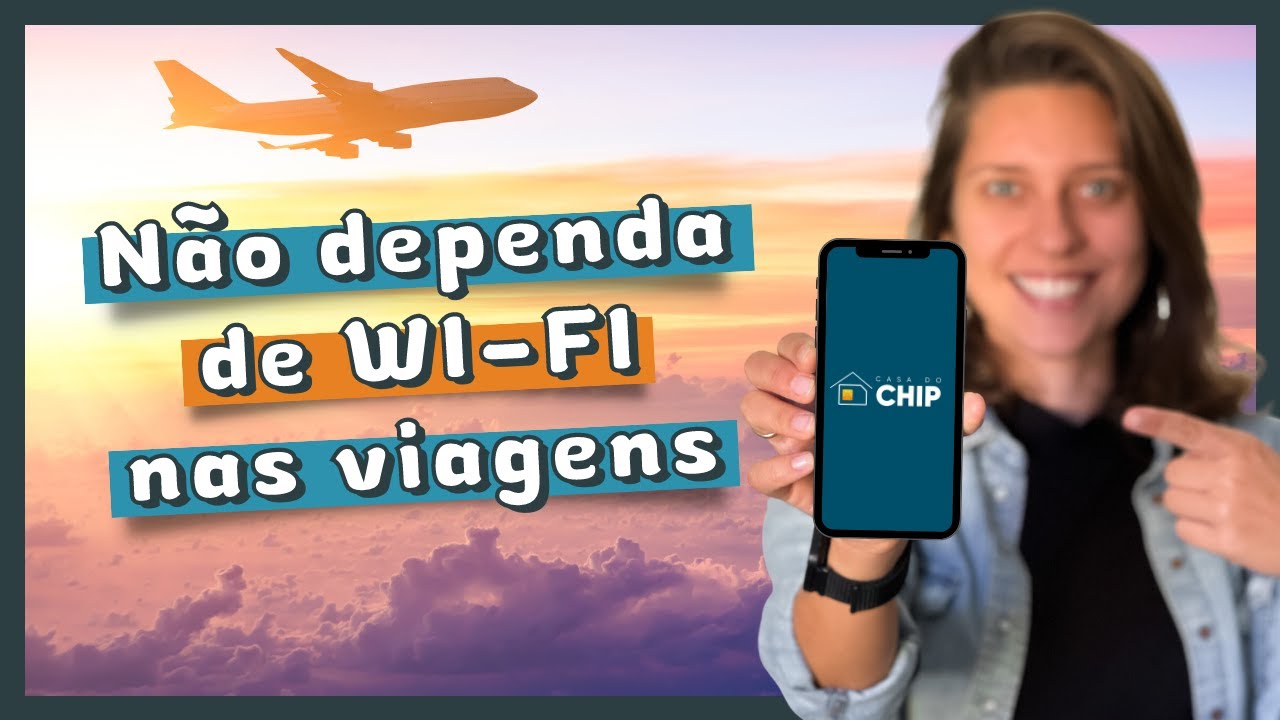 CHIP DE VIAGEM INTERNACIONAL | Cupom de Desconto A Casa do Chip