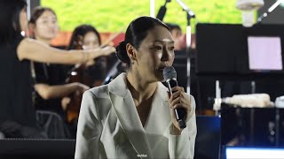 260701 진천 군민화합 음악회 차지연 - 삐딱하게(G-DRAGON), 레베카(뮤지컬 레베카 中）, 살다 보면(뮤지컬 서편제 中) 앵앵콜 및 사담