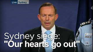 Sydney siege: Abbott praises Australia's reaction