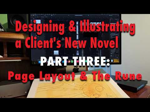 Book Design and Illustration Part 3 - Page Layout & The Rune