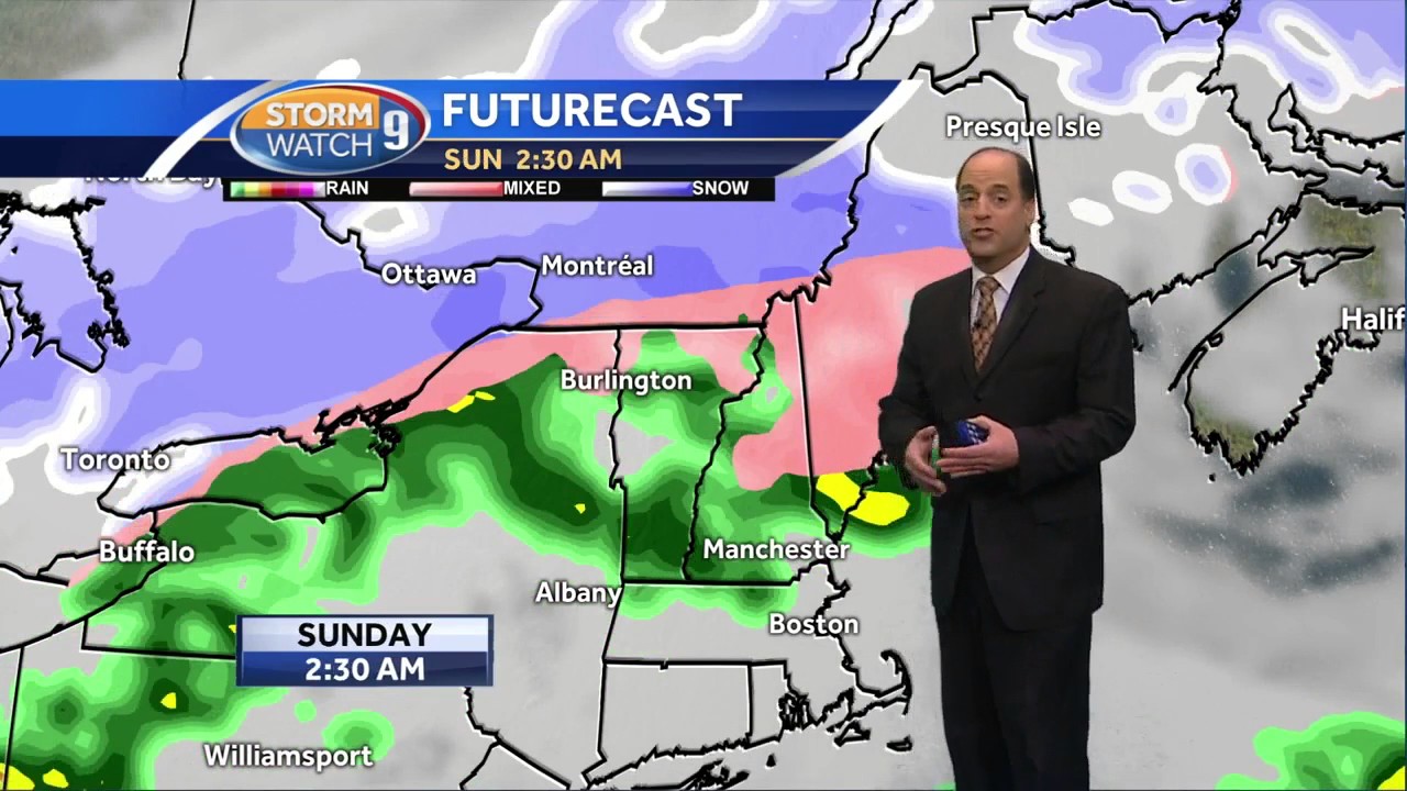 Watch: Snow to move through NH Saturday - YouTube