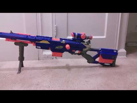 NERF LongStrike CS-6 Sniper Rifle - YouTube