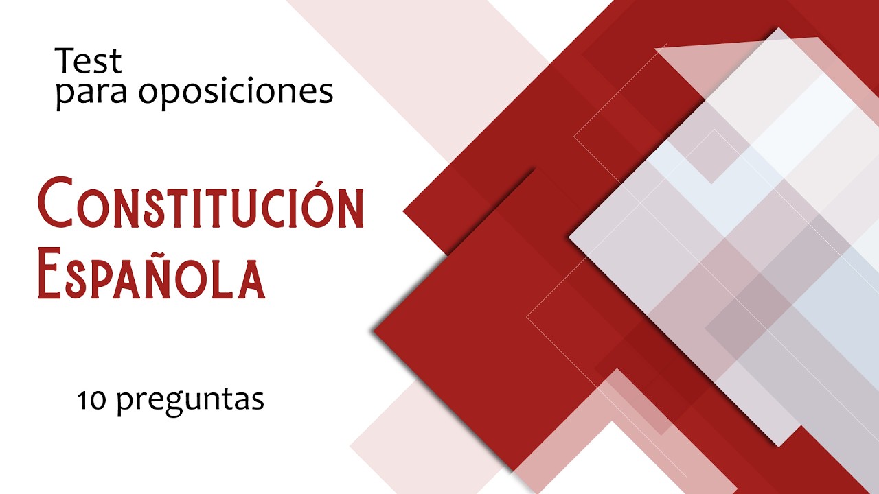 Test 273 Constituci n Espa ola Para Oposiciones YouTube test-273-constituci-n-espa-ola-para-oposiciones-youtube