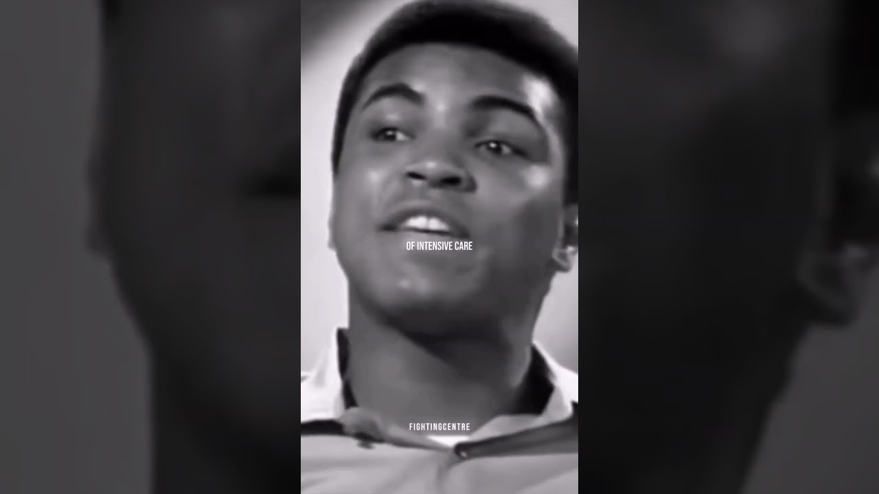 Mohamed Ali on losing to joe Frazier. #motivation #mma #boxing #fight