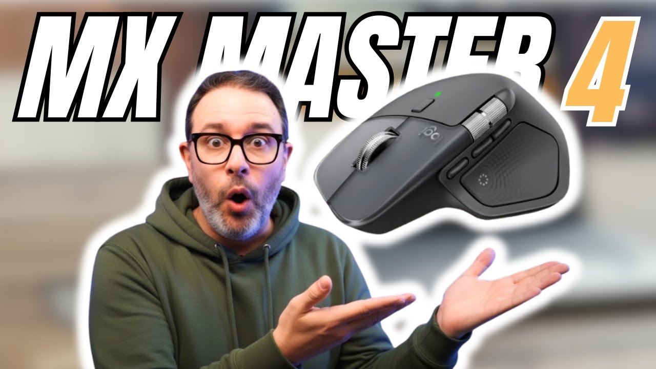 Logitech MX MASTER 4: il MOUSE per la PRODUTTIVITÀ si MIGLIORA ulteriormente!