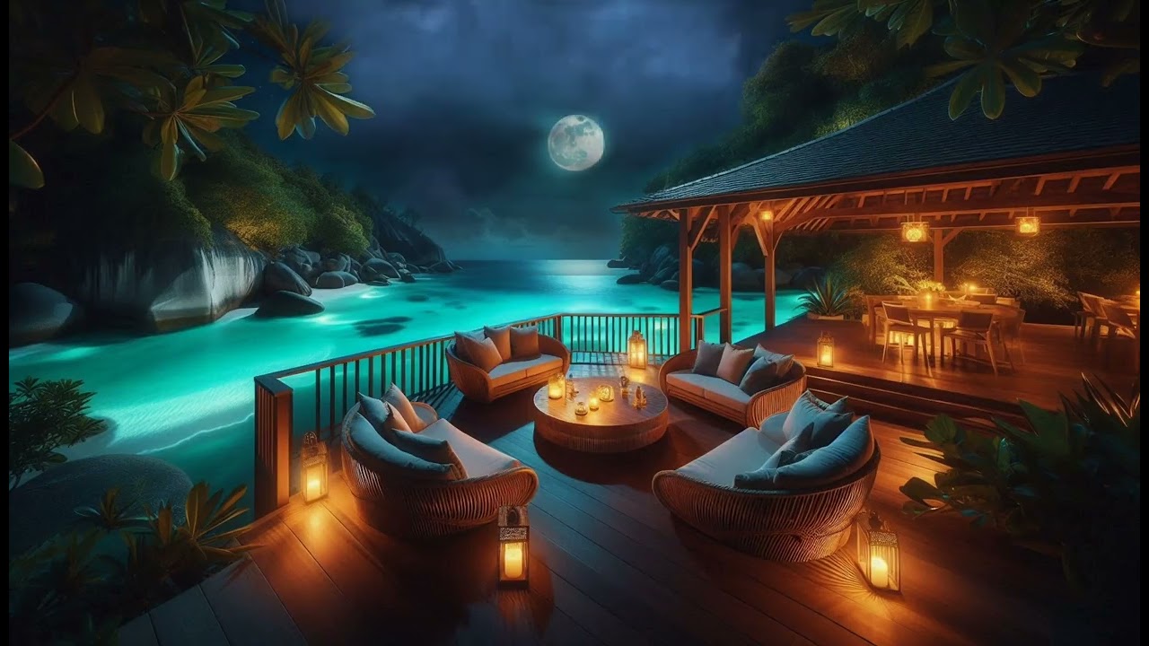 Relaxing Music for Sleep 🌙 Lofi Ocean Waves | Calm Night