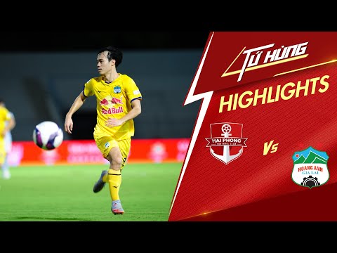 Highlights Hải Phòng - HAGL l Văn Thanh, Xuân Trường mắc lỗi sơ đẳng khiến HAGL thảm bại