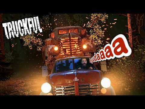 Haciendo entregas dentro de un bosque oscuro | Trukful