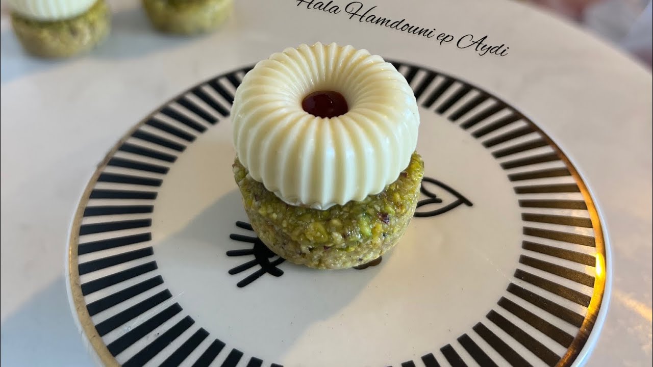 Mignardise pistache et noisette