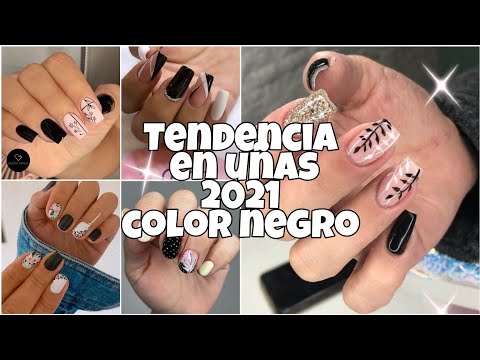 Video: Manicura negra 2021 - nuevas tendencias