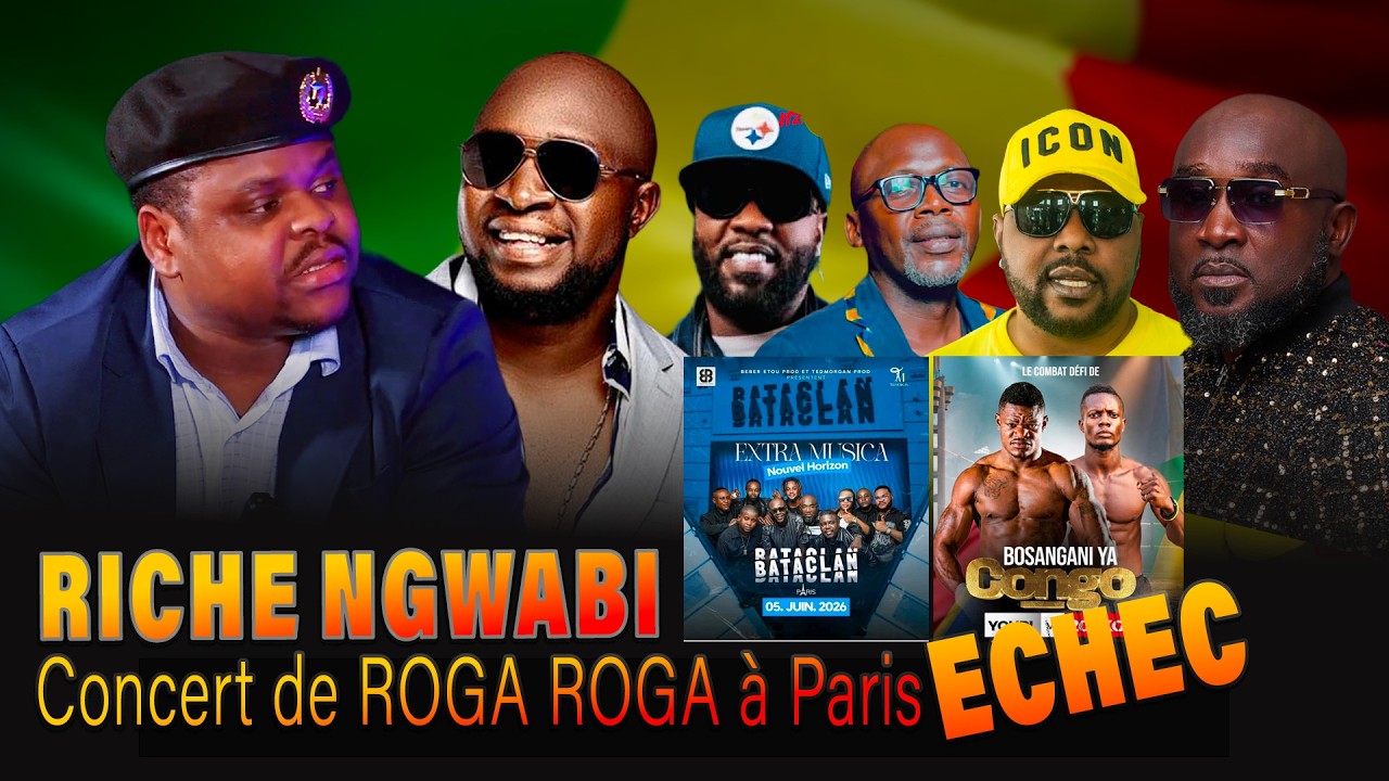 ROGA ROGA: EXTRA MUSICA NOUVEL HORIZON BA BOLIYE + CONCERT NA BATACLAN BIENTÔT