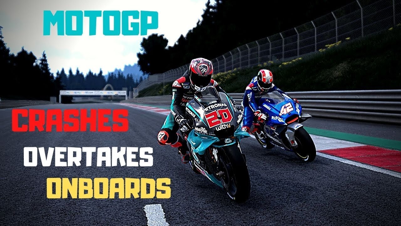 MotoGP 2020 MOD | CRASHES | OVERTAKES | ONBOARDS | ACTIONS | TV REPLAY