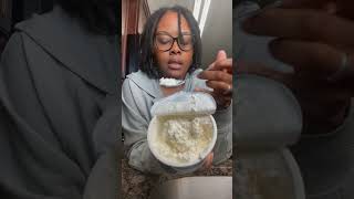 Trying cottage cheese for the first time!