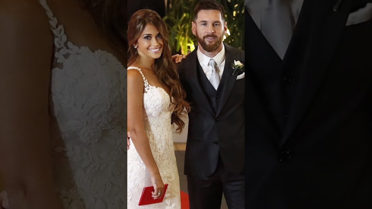 Messi💞Antonella wedding photos ❤️