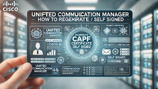 Unified Communication Manager: How to Regenerate CAPF Certificate (Self-Signed) | Step-by-Step Guide